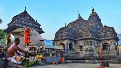 Photo of पितरों की शांति के लिए त्र्यंबकेश्वर में जुटे श्रद्धालु, नारायण नागबली की होती है विशेष पूजा