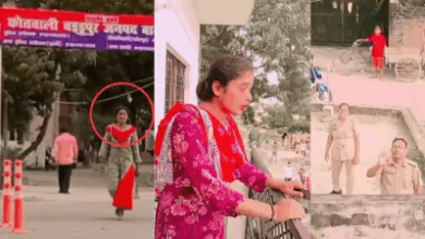 Photo of Reel डिलीट कराने पहुंची पुलिस; युवती ने चाकू लेकर दरोगा को धमकाया…