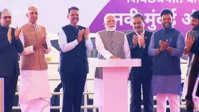Photo of मुंबई को PM Modi ने दिया तोहफा, नवी मुंबई अंतरराष्ट्रीय हवाई अड्डे का उद्घाटन