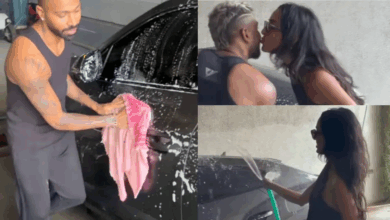 Photo of Hardik Pandya ने ऐसे धोई कार, गर्लफ्रेंड ने इनाम में दे दिया KISS; वीडियो वायरल