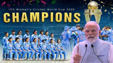 Photo of महिला क्रिकेट टीम की विश्व कप जीत पर बोले पीएम मोदी… “हमें अपनी बेटियों पर गर्व है”