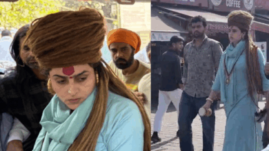 Photo of हाथ में डमरू और त्रिशूल…अघोरी साध्वी चंचल को लेकर ताजमहल के गेट पर बवाल