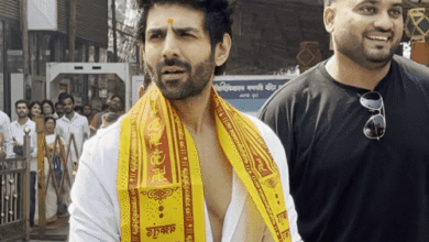 Photo of Kartik Aaryan: बर्थडे पर सिद्धिविनायक पहुंचे कार्तिक आर्यन, लिया बप्पा का आशीर्वाद