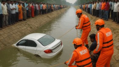 Photo of UP News: शारदा नहर में गिरी ऑल्टो कार, गेट लॉक होने से 5 की दर्दनाक मौत