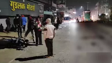 Photo of Ring Road पर मोटरसाइकिल-ट्रक टक्कर… युवक की मौत, दूसरा गंभीर घायल
