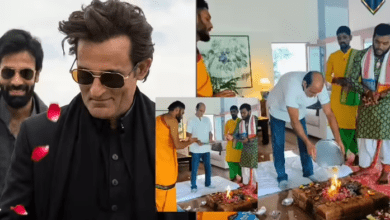 Photo of ‘Dhurandhar’ की सक्सेस से दूर अक्षय खन्ना,  घर में करवाया वास्तु शांति हवन