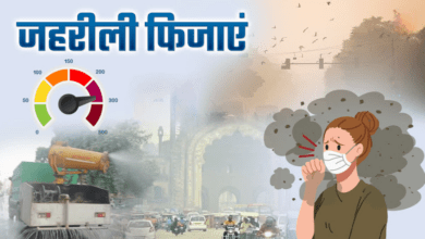 Photo of जहरीली हवा में घुट रहा Lucknow का दम, सांस और हार्ट पेशेंट के लिए खतरा