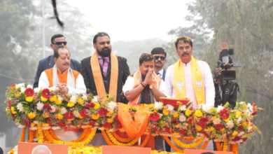 Photo of पटना में राष्ट्रीय कार्यकारी अध्यक्ष का भव्य स्वागत, डिप्टी सीएम भी पैदल दौड़े