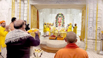 Photo of रामलला प्राण प्रतिष्ठा द्वादशी: अयोध्या में भव्य समारोह, रक्षा मंत्री और सीएम योगी बने साक्षी