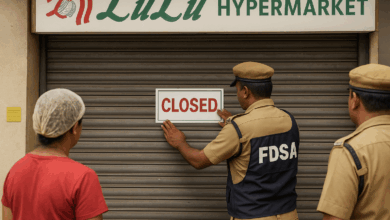 Photo of लखनऊ के इन मॉल्स में FSDA की रेड, लुलु हाइपर मार्केट को किया सील