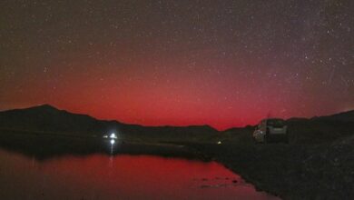 Photo of लद्दाख में आसमान हुआ लाल… सूरज के X-class फ्लेयर और सौर तूफान की चेतावनी