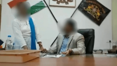 Photo of महिला संग अश्लील हरकत करते दिखे DGP, Video वायरल होने पर मचा बवाल