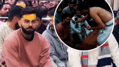 Photo of IND vs NZ: माथे पर चंदन, चेहरे पर सुकून…,महाकाल की भक्ति में रमे विराट कोहली