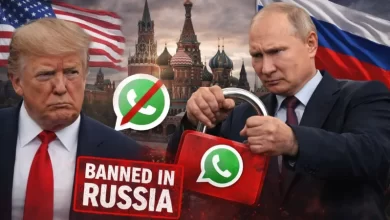 Photo of रूस का डिजिटल वार… व्हाट्सऐप, फेसबुक, इंस्टाग्राम और यूट्यूब पर लगाया बैन