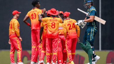 Photo of AUS vs ZIM: T20 वर्ल्ड कप में हुआ बड़ा उलटफेर, ज‍िम्बाब्वे ने ऑस्ट्रेल‍िया को रौंदा