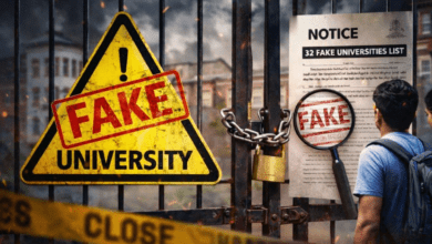 Photo of Fake Universities List: देशभर में चल रहे 32 फेक यूनिवर्सिटी, UP के चार संस्थान भी शामिल