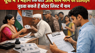 Photo of UP में SIR की डेडलाइन बढ़ी, अब इस तारीख तक जुड़वा सकते हैं वोटर लिस्ट में नाम