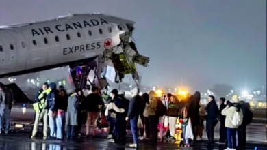 Photo of Air Canada Flight Accident: न्यूयॉर्क में लैंडिंग के दौरान फायर ट्रक से टकराया प्लेन; कई घायल