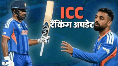 Photo of T20I रैंकिंग में भूकंप, सैमसन की लंबी छलांग; वरुण से छिना नंबर-1 का ताज