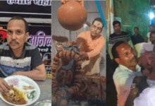 Photo of UP News: मंदिर के महंत का नॉनवेज खाते VIDEO वायरल, भीड़ ने दौड़ा-दौड़ा कर पीटा