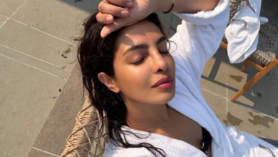 Photo of Priyanka Chopra ने बिताया ‘देसी’ संडे, बिकिनी पहन पूल किनारे दिए किलर पोज