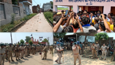Photo of जमीन विवाद ने लिया हिंसक रूप… कई घायल; गांव बना पुलिस छावनी