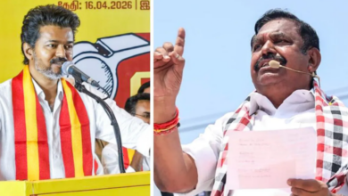 Photo of विजय की चमक में फीके पड़े पलानीस्वामी, AIADMK में बढ़ी बगावत की आहट…