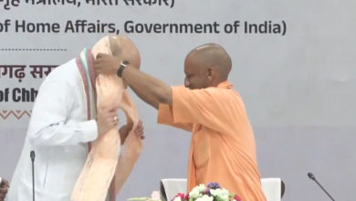 Photo of जगदलपुर में दिखी योगी-अमित शाह की शानदार केमिस्ट्री, तस्वीरें हुईं वायरल…