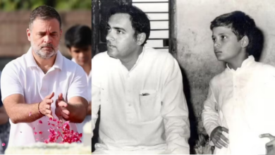 Photo of राजीव गांधी को श्रद्धांजलि देते हुए भावुक हुए राहुल गांधी, कही ये दिल छू लेने वाली बात…