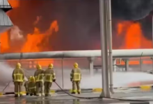 Photo of Kuwait Airport पर तबाही का मंजर, ईरानी ड्रोन हमले से छत के उड़े परखच्चे