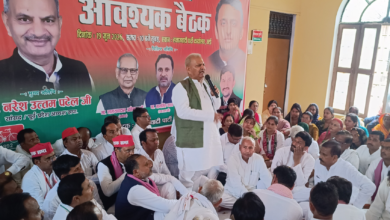 Photo of सपा बैठक में गरजे नरेश उत्तम, राजभर और केशव पर साधा निशाना…