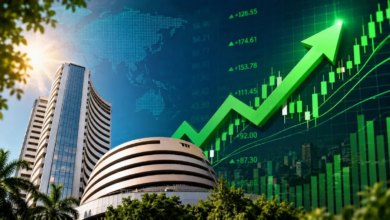 Photo of Stock Market: शेयर बाजार में आज मजबूत शुरुआत, सेंसेक्स-निफ्टी में उछाल