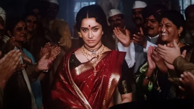 Photo of Eetha Teaser: ईथा की पहली झलक वायरल, प्रेग्नेंट विठाबाई के रोल में दिखी श्रद्धा कपूर