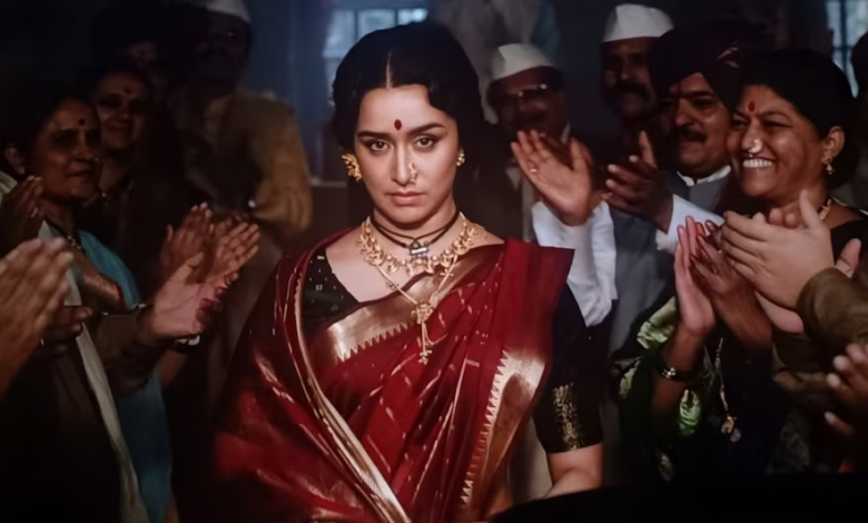 Photo of Eetha Teaser: ईथा की पहली झलक वायरल, प्रेग्नेंट विठाबाई के रोल में  दिखी श्रद्धा कपूर