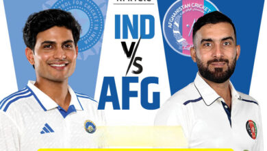 Photo of IND vs AFG: लंच तक भारत मजबूत, जायसवाल आउट लेकिन राहुल-सुदर्शन ने संभाली पारी