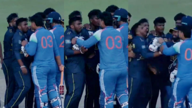Photo of IND A vs SL A: हार के बाद बीच मैदान पर भिड़े वैभव सूर्यवंशी, श्रीलंकाई खिलाड़ी से भयंकर लड़ाई!