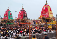 Photo of Puri Rath Yatra का अहम पड़ाव पूरा, 9 लाख श्रद्धालुओं ने खींचे भगवान के रथ…