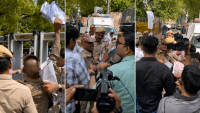 Photo of CJP Protest: कॉकरोचो’ पर टूट पड़ी दिल्ली पुलिस की लाठी, जंतर-मंतर पर पीटे गए प्रदर्शनकारी