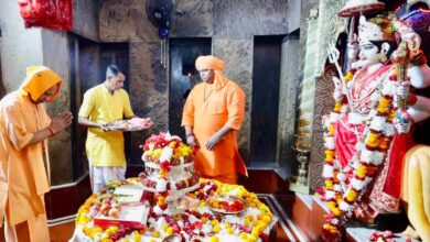 Photo of Devi Patan मंदिर पहुंचे मुख्यमंत्री योगी, प्रदेश की सुख-समृद्धि के लिए किया विशेष पूजन…