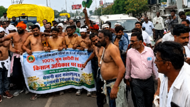 Photo of ‘हक चाहिए, वादा नहीं’… भोपाल में किसानों का शक्ति प्रदर्शन; पुलिस से टकराव…