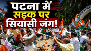 Photo of सदाकत आश्रम बना रणभूमि! BJP-कांग्रेस कार्यकर्ताओं में खूनी झड़प, कई जख्मी…