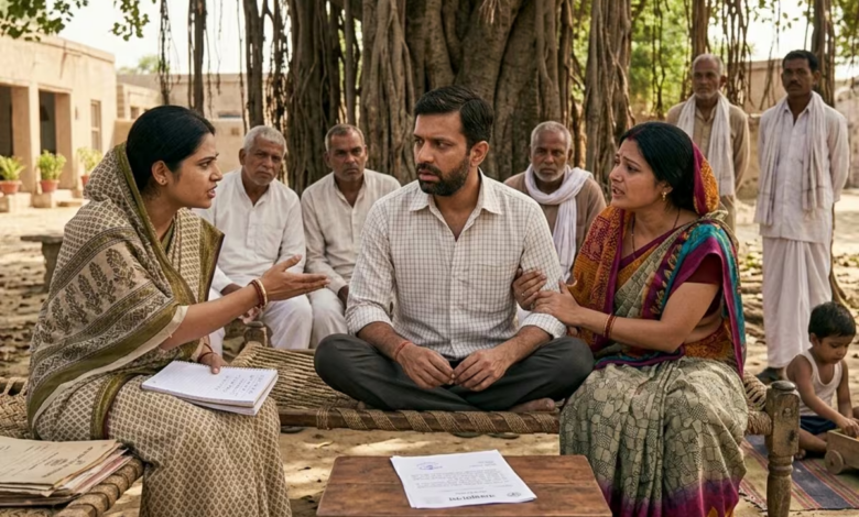 Rampur Panchayat resolves unique dispute of husband divided between two wives for three days each