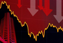 Photo of Stock Market: मिडिल ईस्ट तनाव से शेयर बाजार में भारी गिरावट, सेंसेक्स 600+ अंक टूटा
