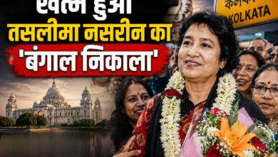 Photo of ‘लज्जा’ की लेखिका तसलीमा नसरीन की घर वापसी, 19 साल बाद कोलकाता में रखे कदम