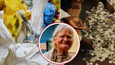 Photo of भिखारिन की मौत के बाद घर में मिला ‘खजाना’, नोट-सिक्कों से भरी थीं बोरियां…