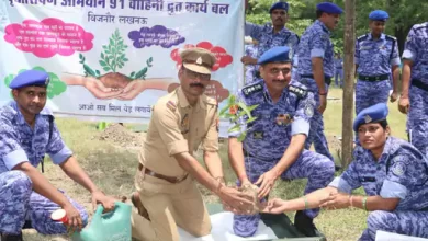 Photo of ‘एक भारत श्रेष्ठ भारत’ के तहत 91वीं वाहिनी में पौधरोपण, पर्यावरण संरक्षण का लिया संकल्प