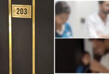 Photo of होटल के कमरा नंबर 203 में क्या हुआ? XEN और महिला कर्मचारी का VIDEO वायरल…