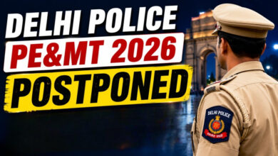 Photo of Delhi Police कांस्टेबल का फिजिकल टेस्ट टला, बारिश के चलते बदली परीक्षा की तारीख