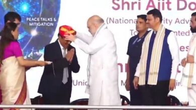 Photo of Pune में अजीत डोभाल का भव्य सम्मान, अमित शाह ने देश सेवा को बताया प्रेरणा…