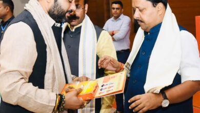 Photo of भाजपा नेता रविशंकर सिंह ने राष्ट्रीय अध्यक्ष नितिन नबीन से की मुलाकात